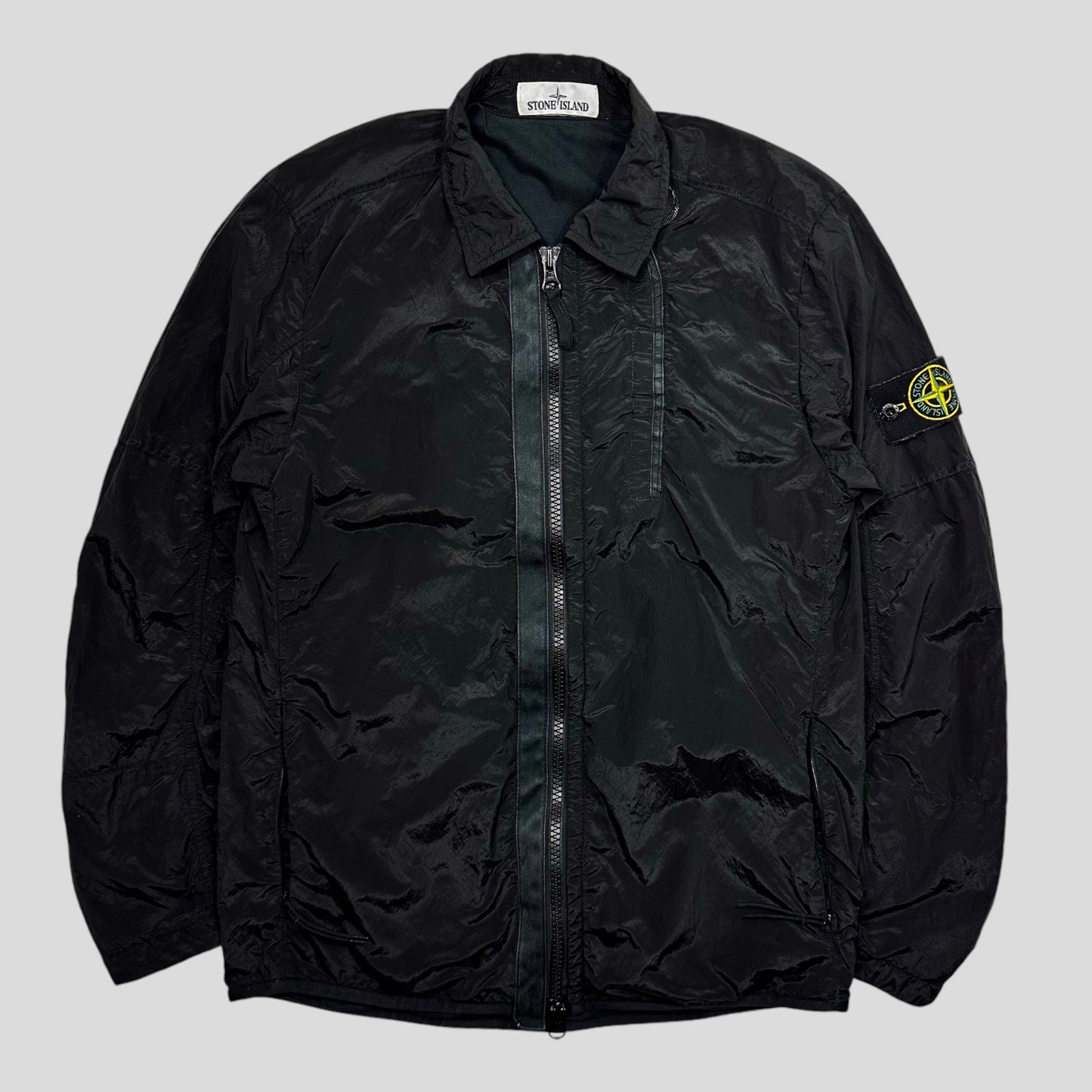 Stone Island Nylon Metal Stash Pocket Overshirt Jacket - S