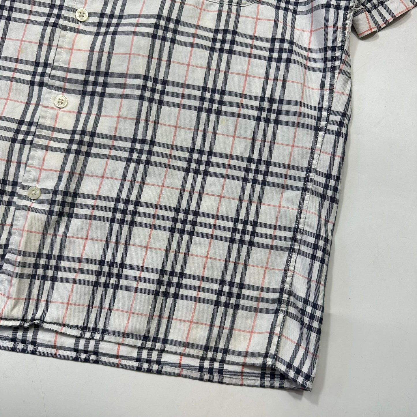 Burberry Made in UK Grey Nova Check Shirt - S