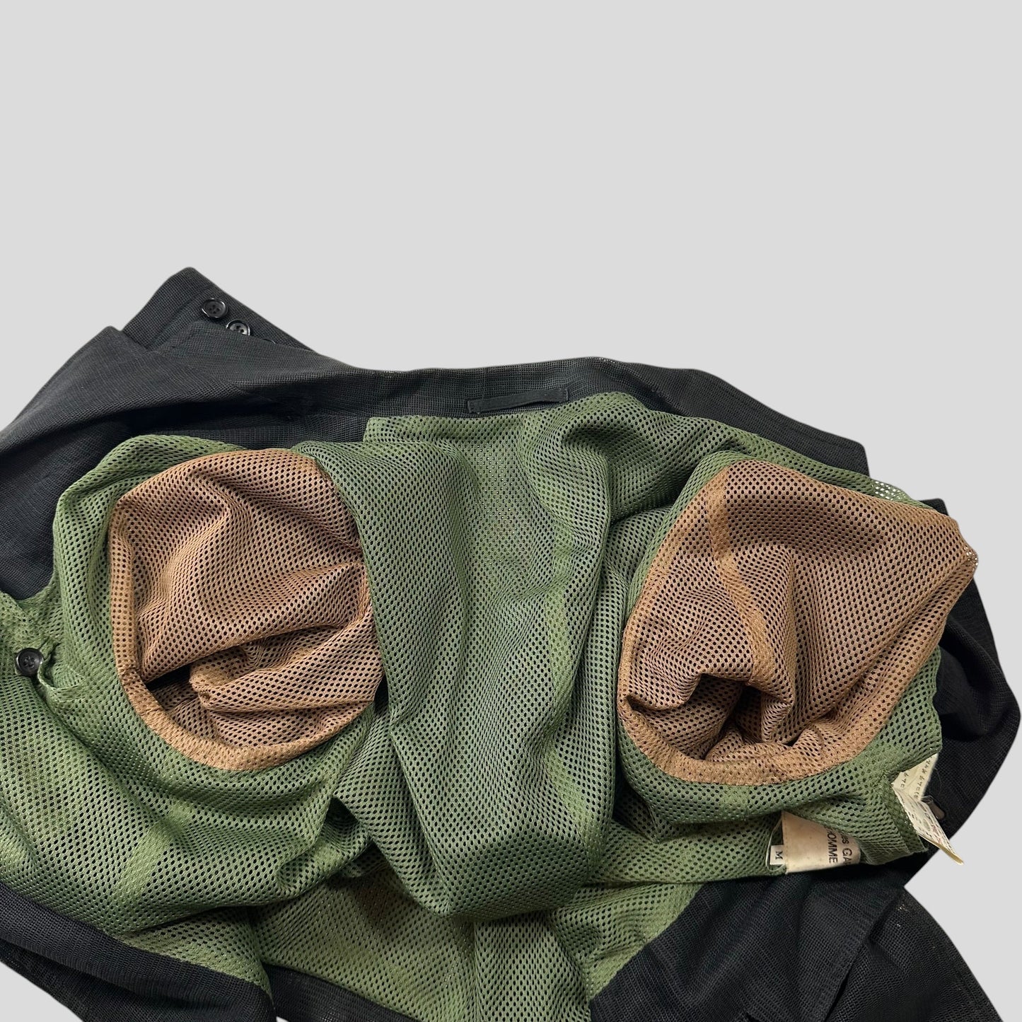 Comme Des Garçons Homme Homme 1998 Mesh Blazer Jacket - M