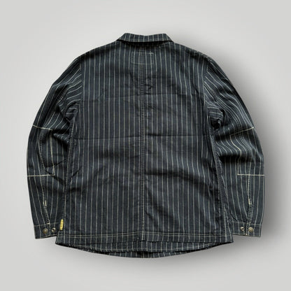 2000's Armani Jeans Hemp Cotton Lightweight Jacket 52 / L/XL | O/S, Navy