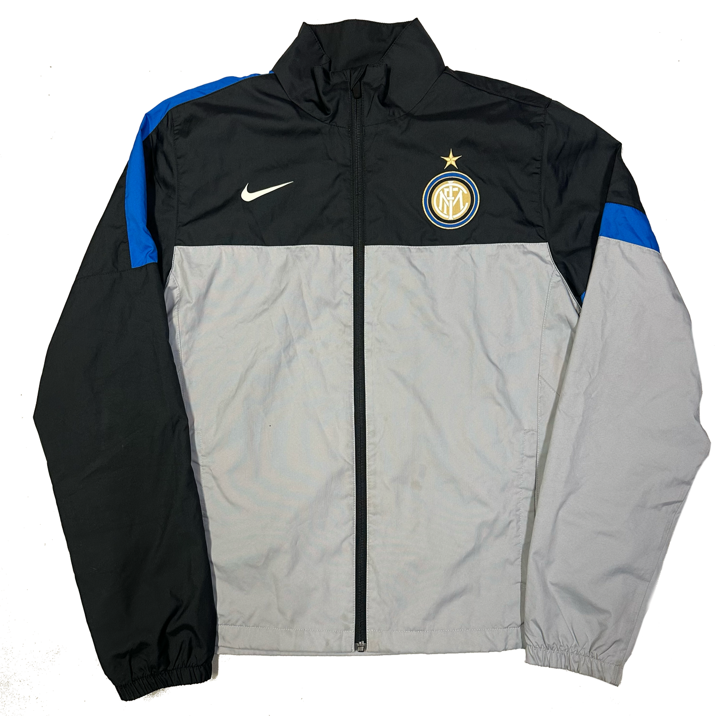 Nike Inter Milan 2012/13 Tracksuit In Black & Grey ( XL )