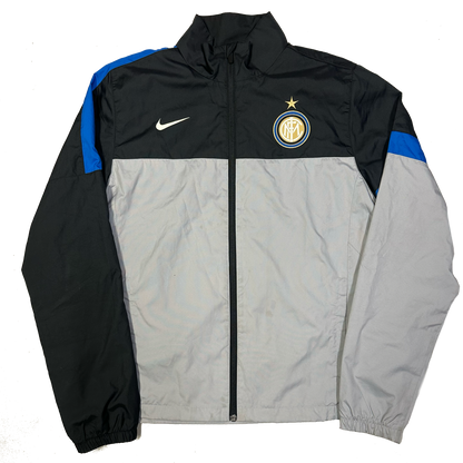 Nike Inter Milan 2012/13 Tracksuit In Black & Grey ( XL )