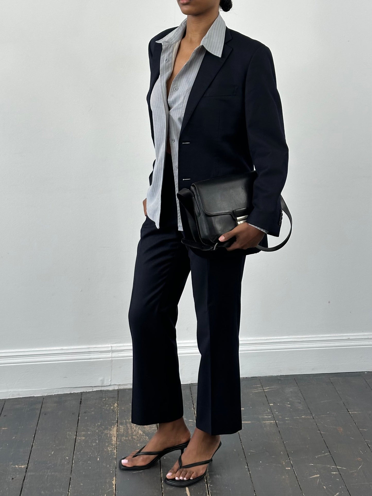 Loro Piana x Ginza Yamagataya 2000s Pure Brushed Wool Suit - 36R/W30