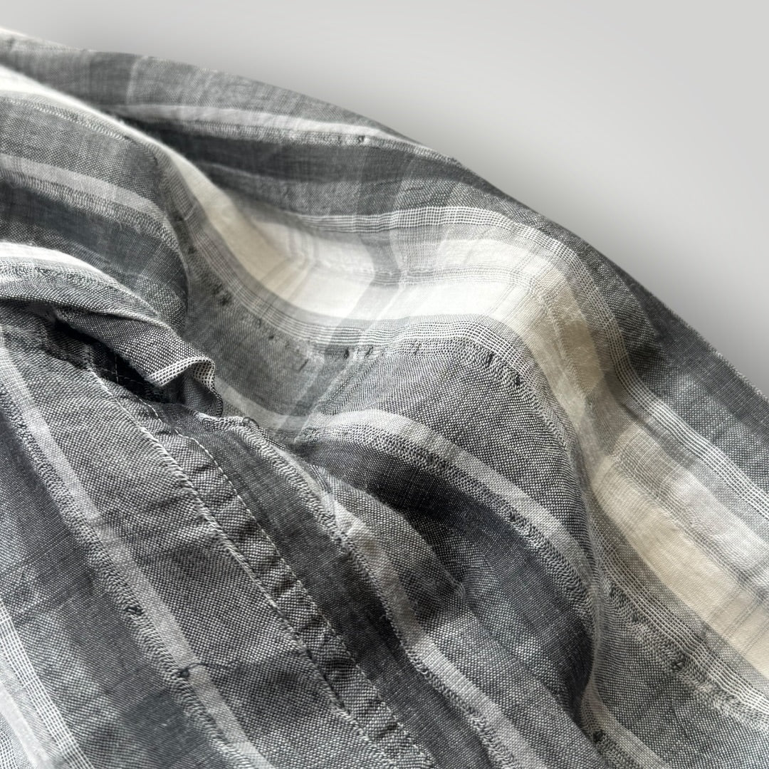 2000's Issey Miyake Men Distressed Shirt L