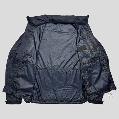 Prada 2020 Rubber Logo Taped Seam Windbreaker Jacket - M