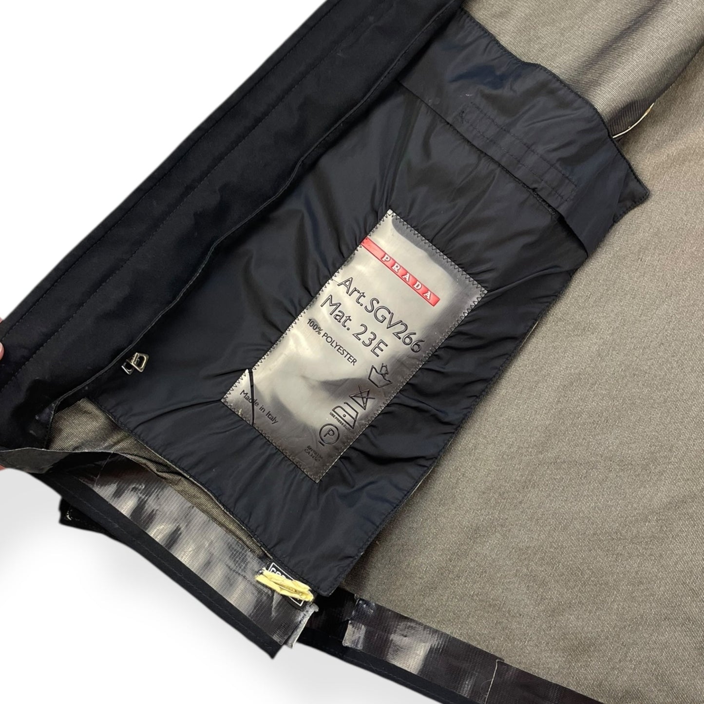 2000's Prada Sport GoreTex Harrington Jacket (S) | Default Title, Black