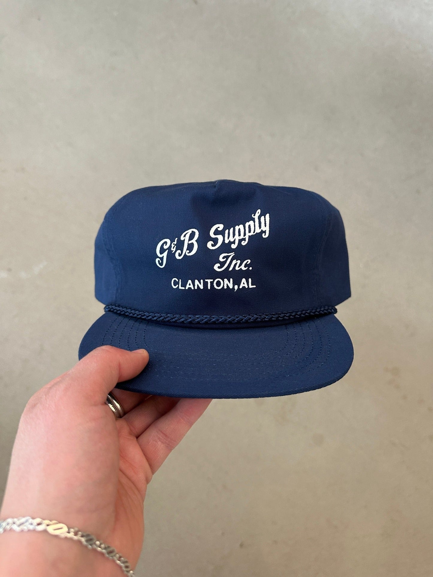G&B Supply Inc Cap | O/S, Navy