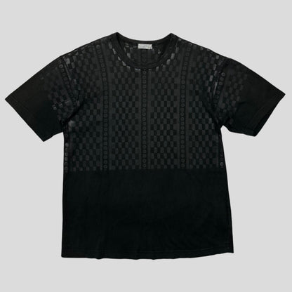 Comme Des Garçons Homme 00’s Overlay Tonal Graphic Print T-shirt - M