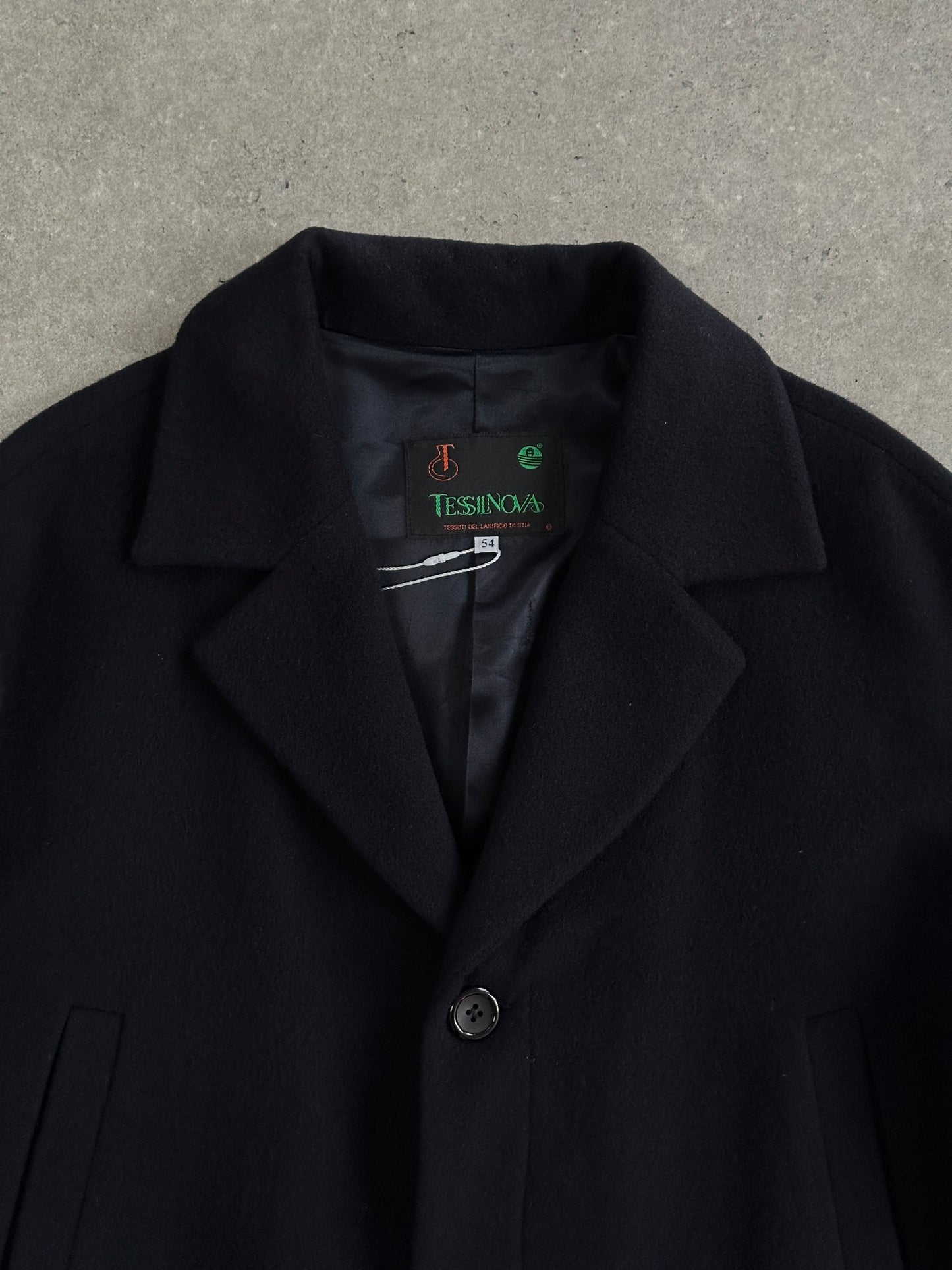 Vintage Wool Single Breasted Coat - XL/XXL