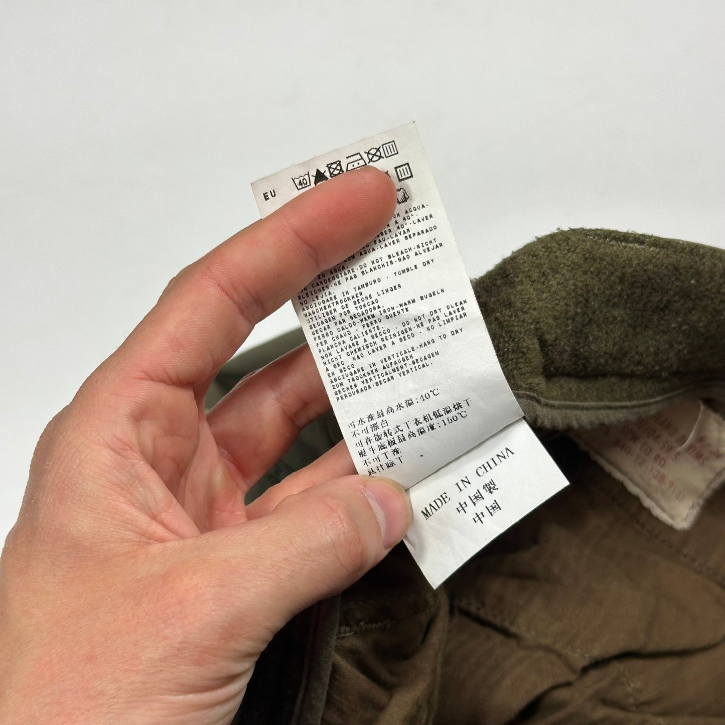 Stone Island AW08 Denims Multipocket Baggy Cargo Trousers - L | Default Title, Green