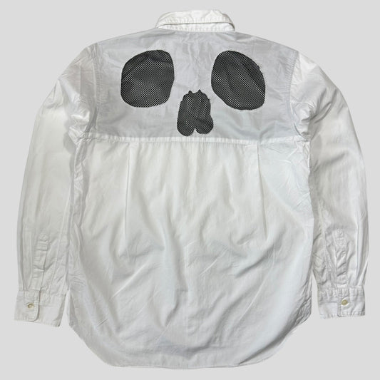 CDG Homme Plus x 10-Corso-Come 2010 Mesh Back Shirt - XS | Default Title, White