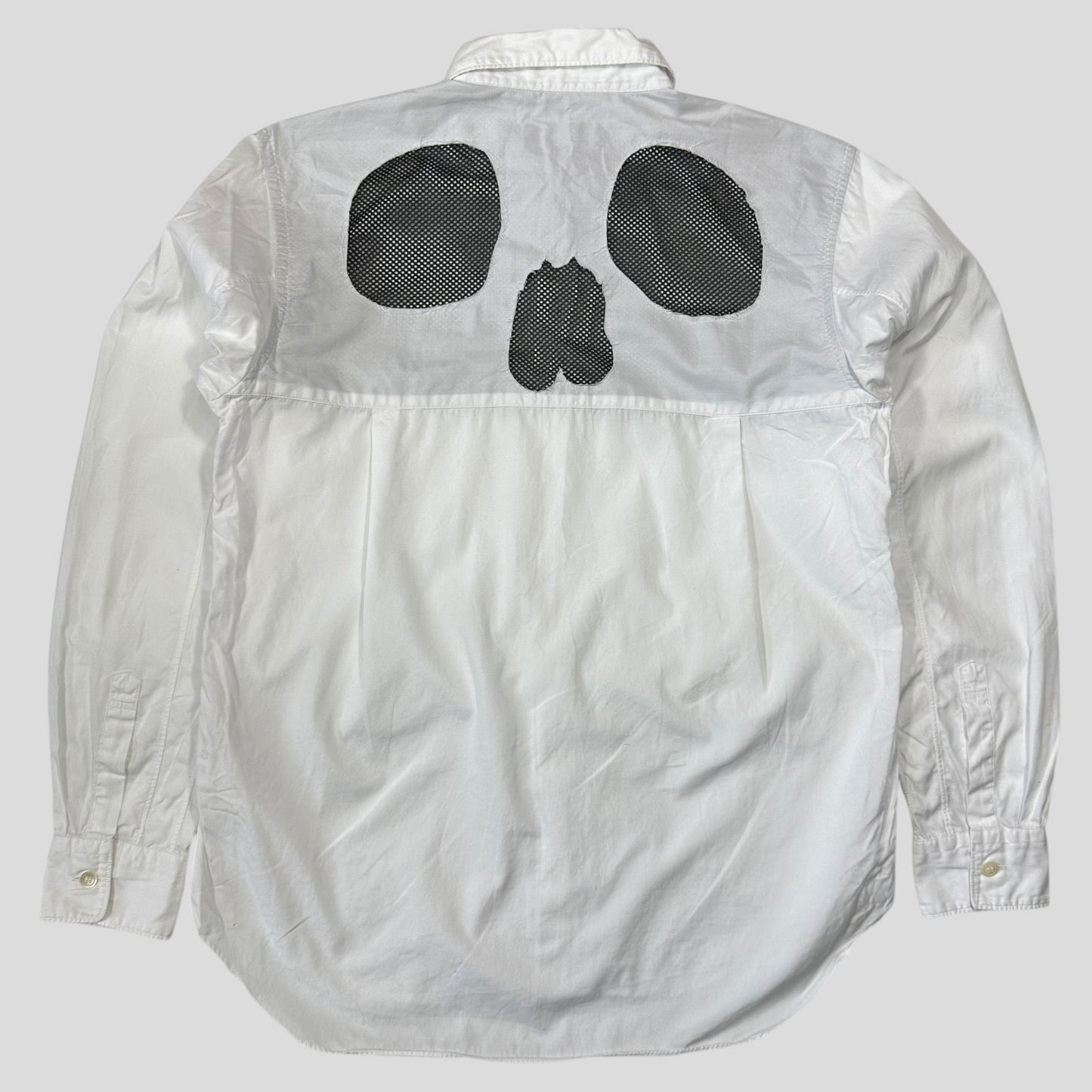 CDG Homme Plus x 10-Corso-Come 2010 Mesh Back Shirt - XS | Default Title, White