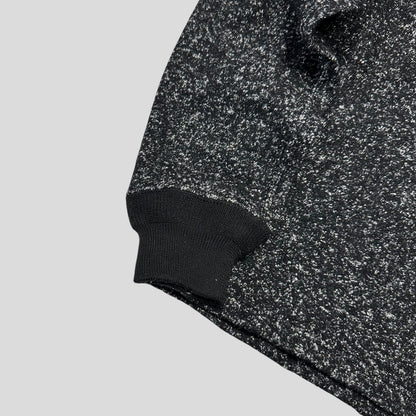 Junya Watanabe MEN 2018 Speckled 3M Reflective Panelled Knit - L (M) | Medium, Grey