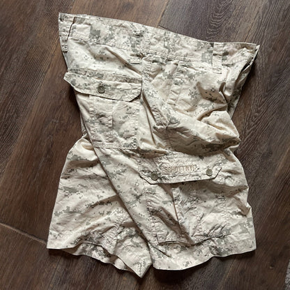 2000's Schott Digi Camo Cargo Shorts (32) | Default Title, Multicoloured