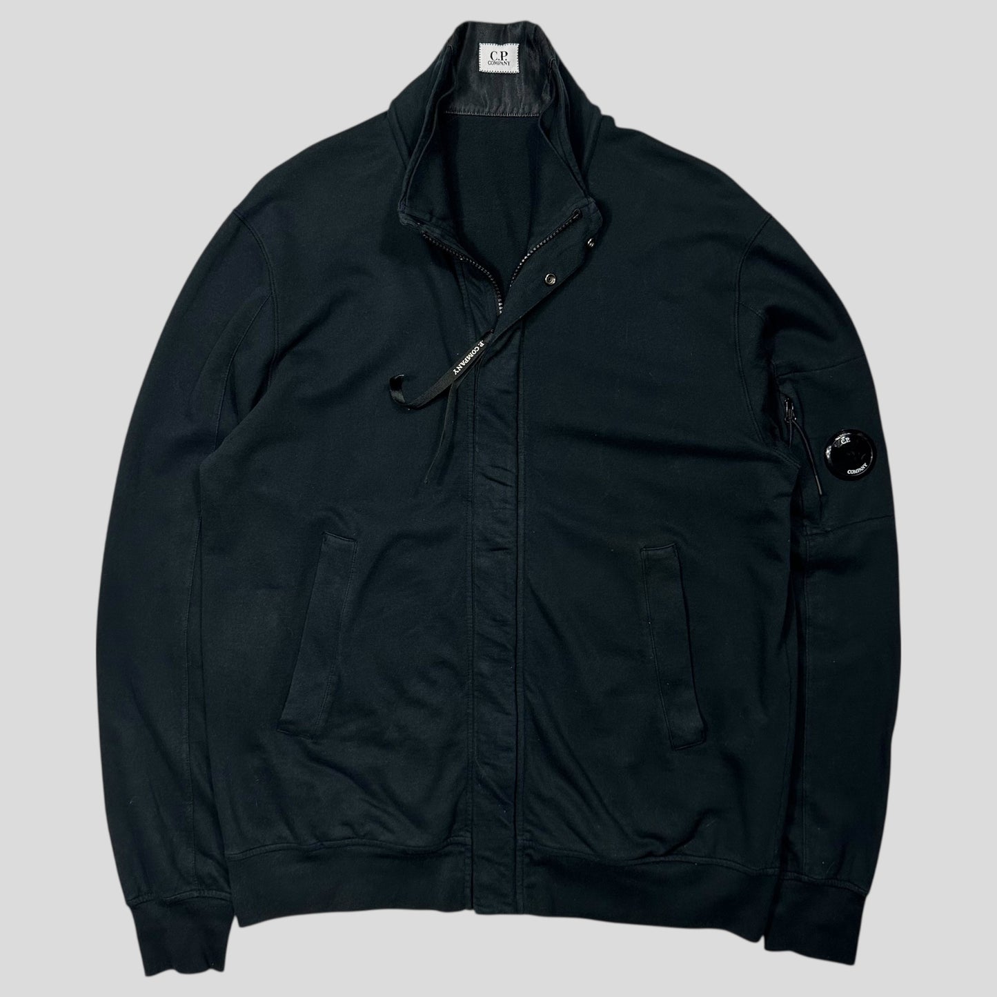 CP Company Lens Goggle Cotton Track Jacket - M/L | Default Title, Black