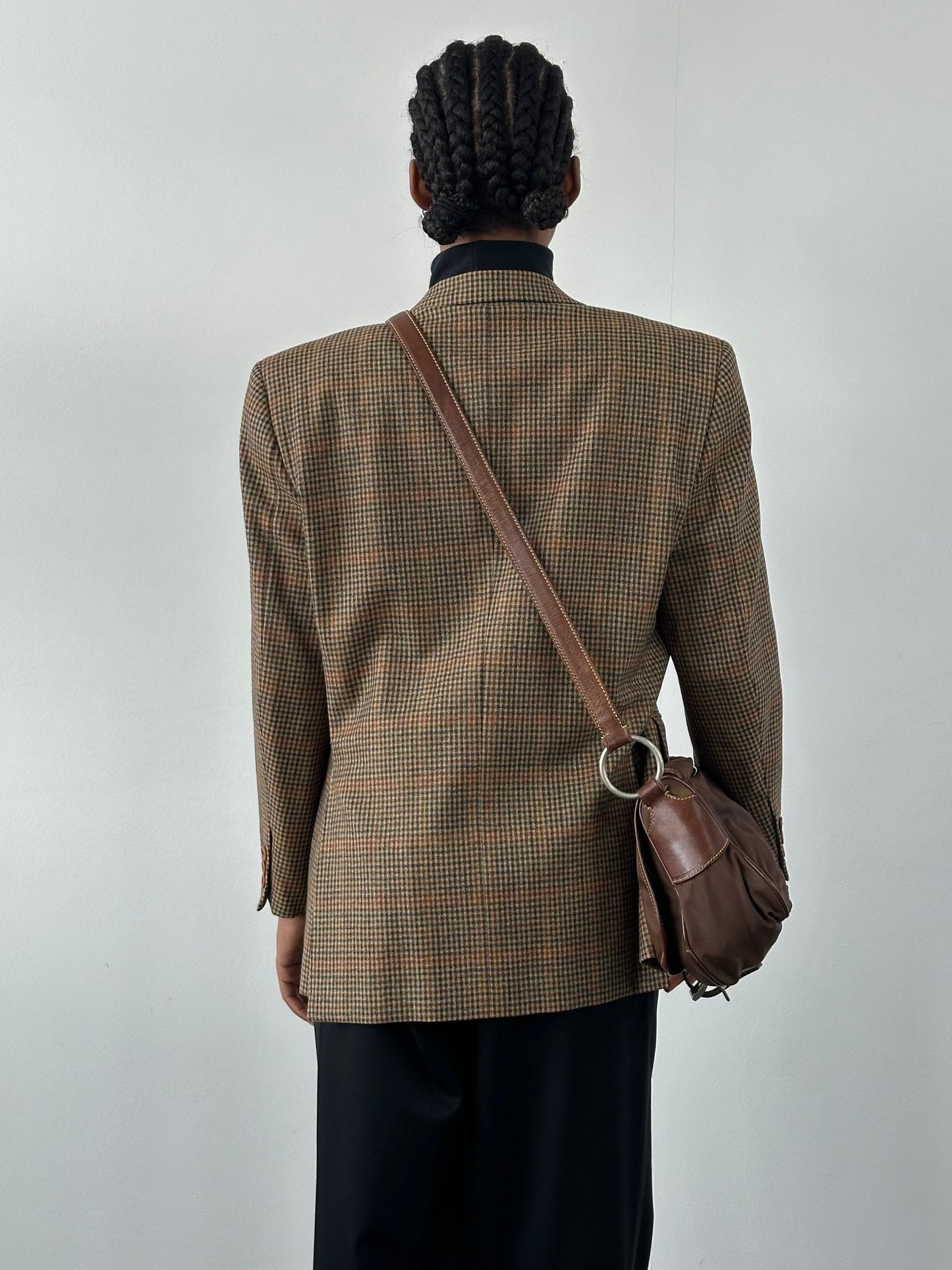 Loyal London x Loro Piana 1990s Pure Wool Check Blazer - 36R/S