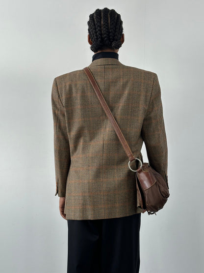 Loyal London x Loro Piana 1990s Pure Wool Check Blazer - 36R/S