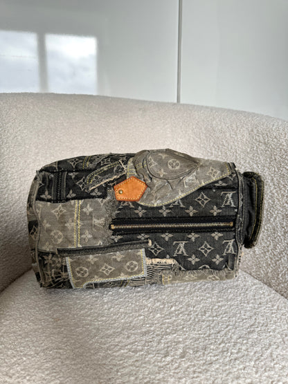 RARE 2007 Louis Vuitton Patchwork Denim Speedy 30 Handbag | O/S, Multicoloured