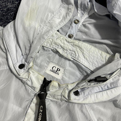 CP Company Icy Blue Nylon Goggle Jacket