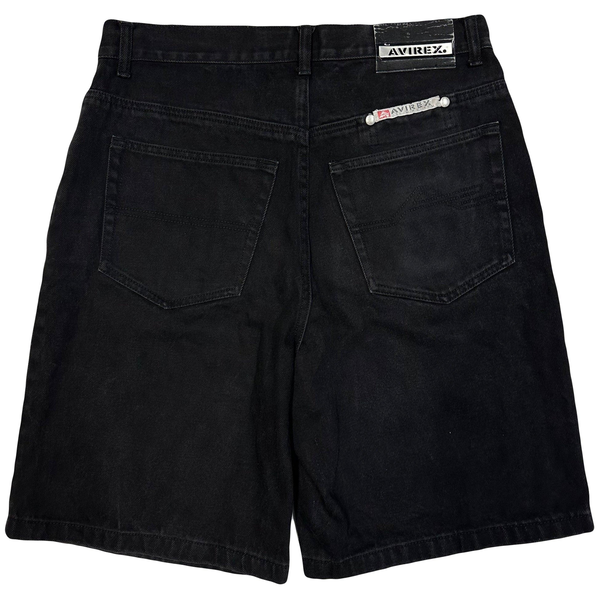 Avirex Jorts In Black ( W32 ) - Known Source