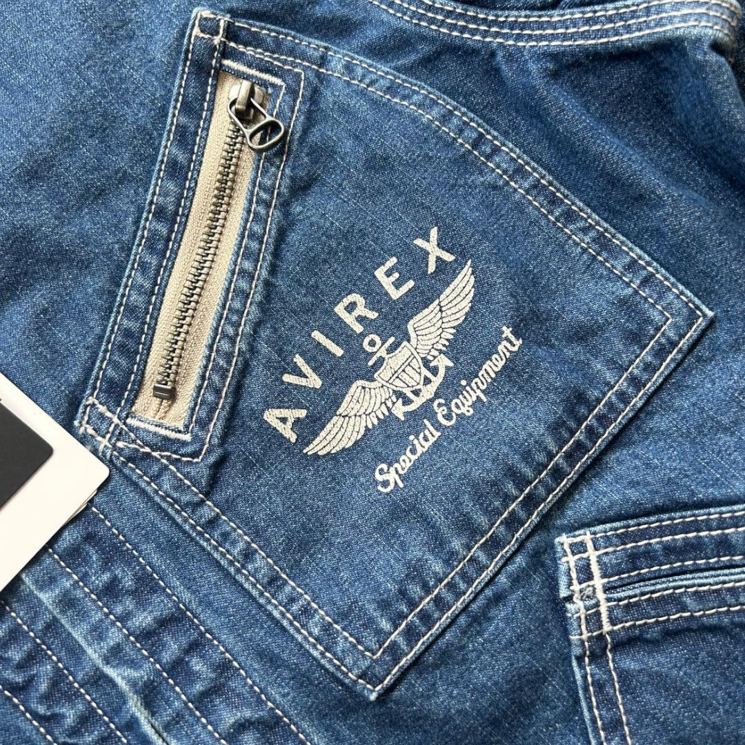 Avirex Dead Stock Denim Jacket M