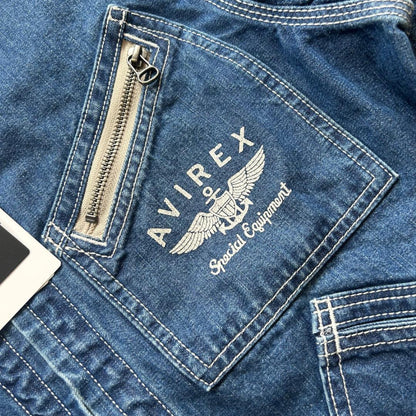 Avirex Dead Stock Denim Jacket M