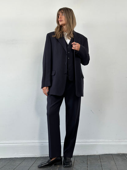 Yves Saint Laurent Pure Wool Three Piece Suit - 44R/W36