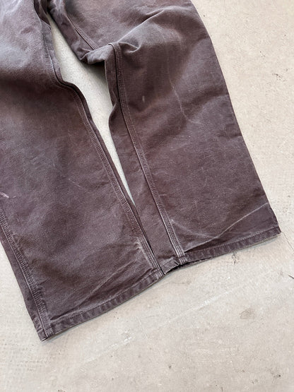 Carhartt Carpenter Pants - 34 x 32 | Brown, Red
