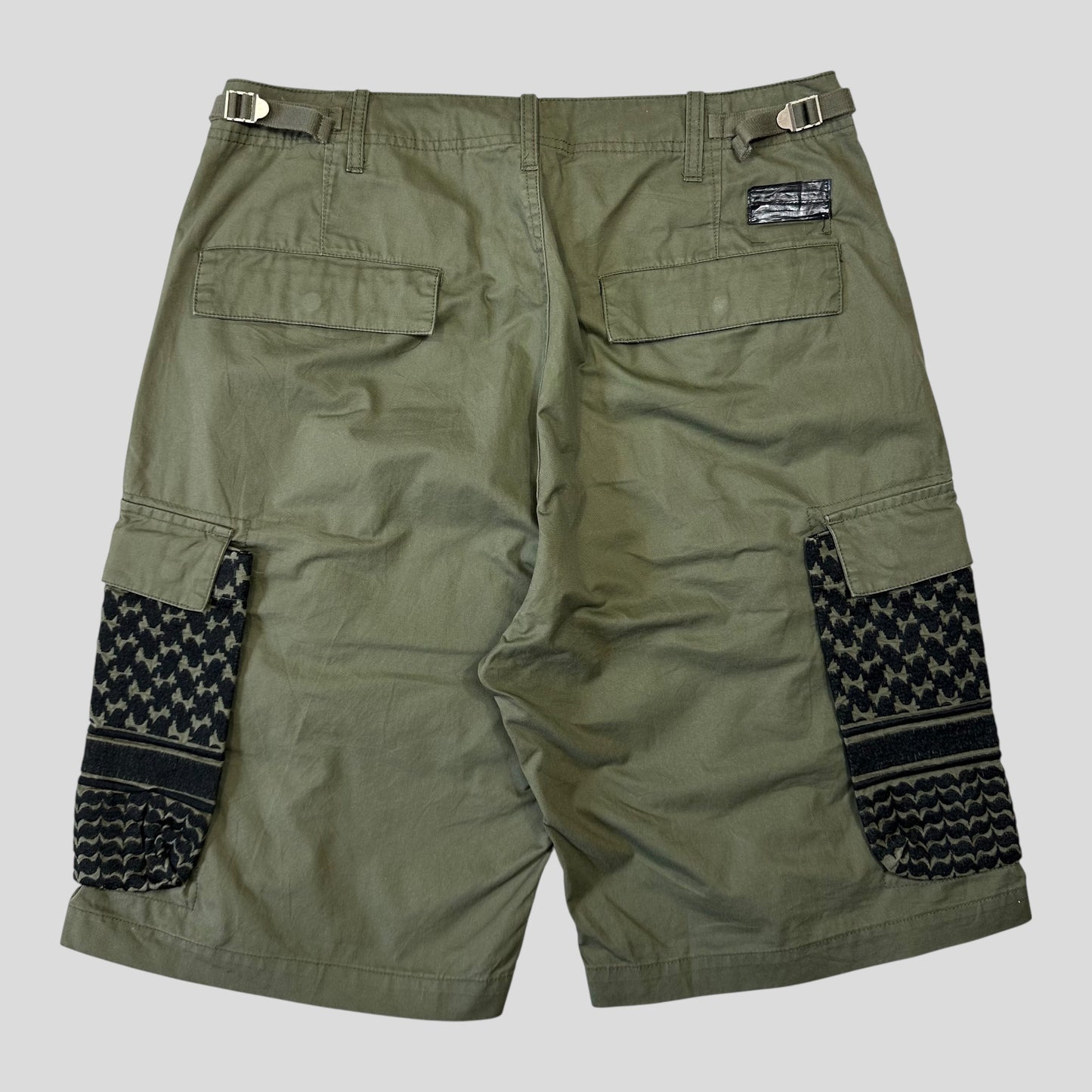 Neighborhood SS20 Embroidered Pocket BDU Cargo Shorts- M