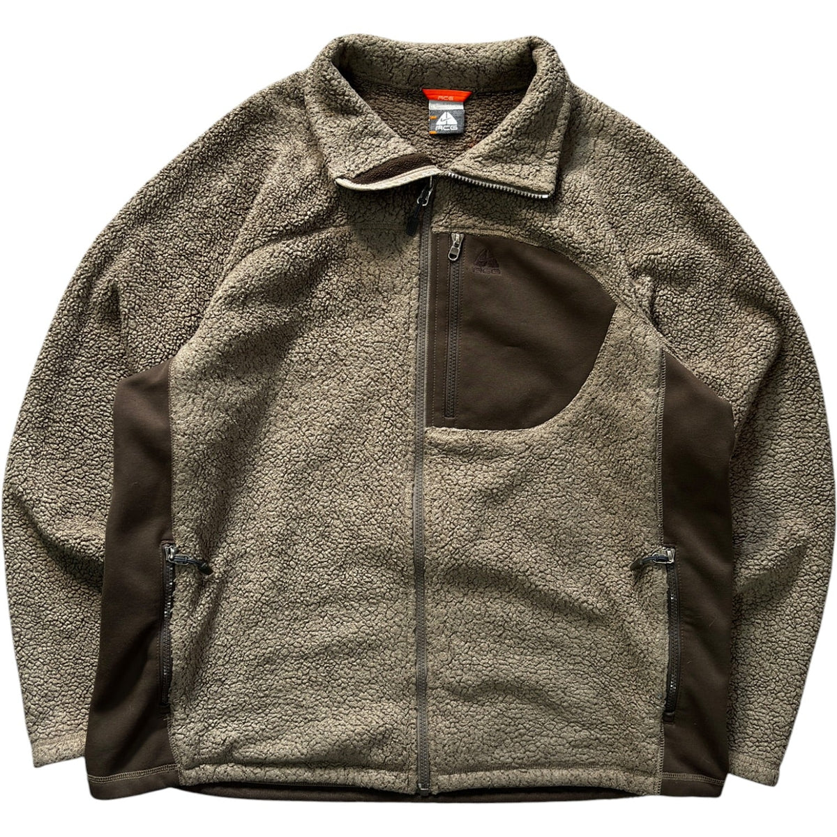 Nike ACG 00’s Two Tone Fleece Jacket XL | XL, Multicoloured