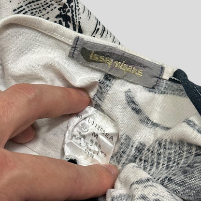 Issey Miyake 80’s Brush Graphic Oversized T-shirt Top - M/L