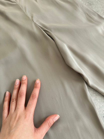 Mani Pure Silk High Waisted Trousers - W26