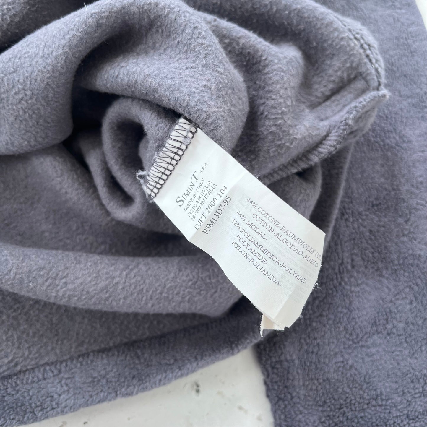 1990s armani jeans neck zip fleece | Gray, Gray