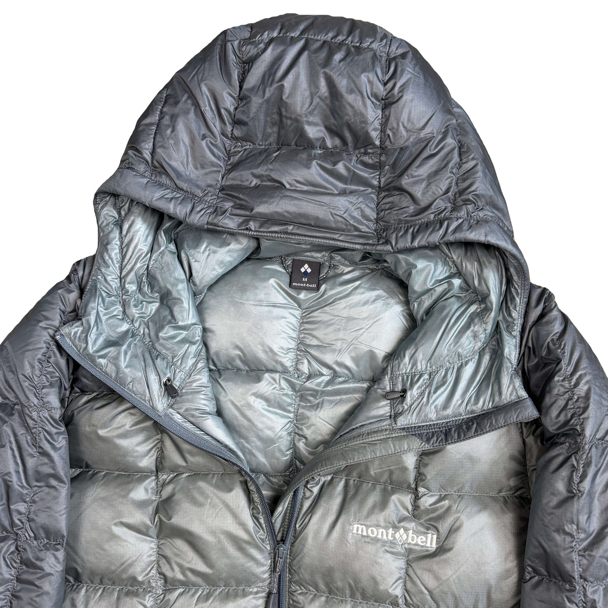 Montbell Superior Down Parka Puffer Jacket In Grey (M)