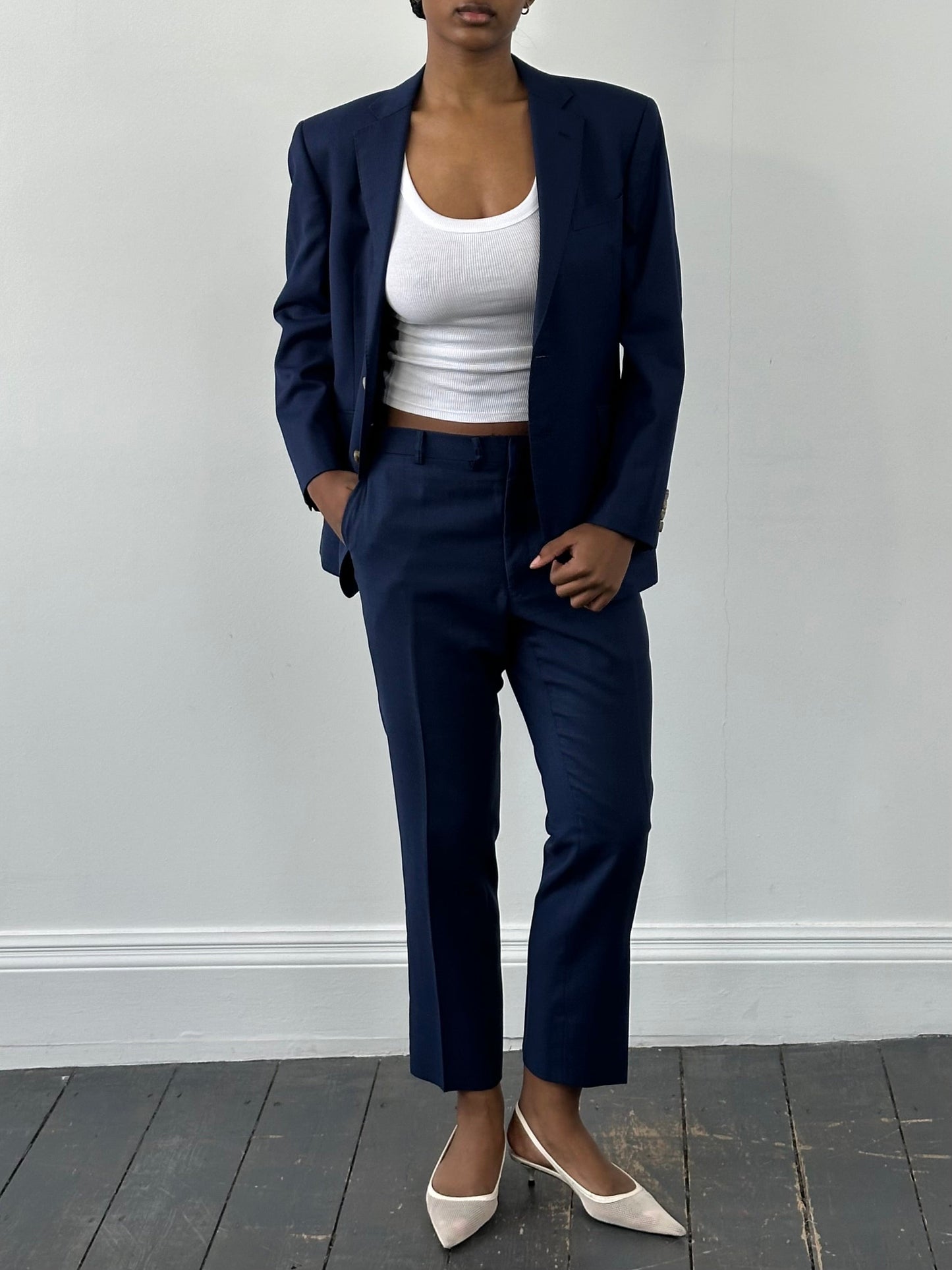 Loro Piana 2000s Pure Wool Single Breasted Suit - 36S/W32