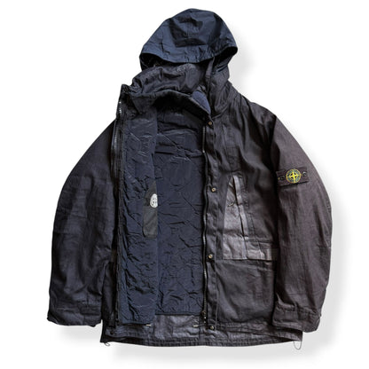 AW2004 Stone Island Lino Flax Dutch Rope Jacket (XL) | XL, Blue