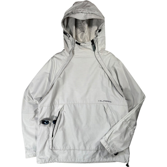 Tommy Hilfiger 00’s Shoulder Zip Anorak Jacket L | Large, Grey