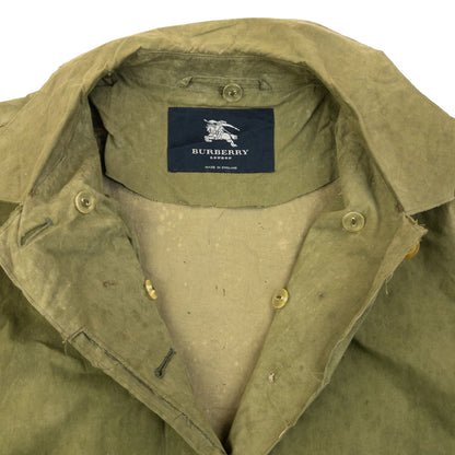 Vintage 2000s Burberry Button Up Jacket Womens Size XL | XL, Green
