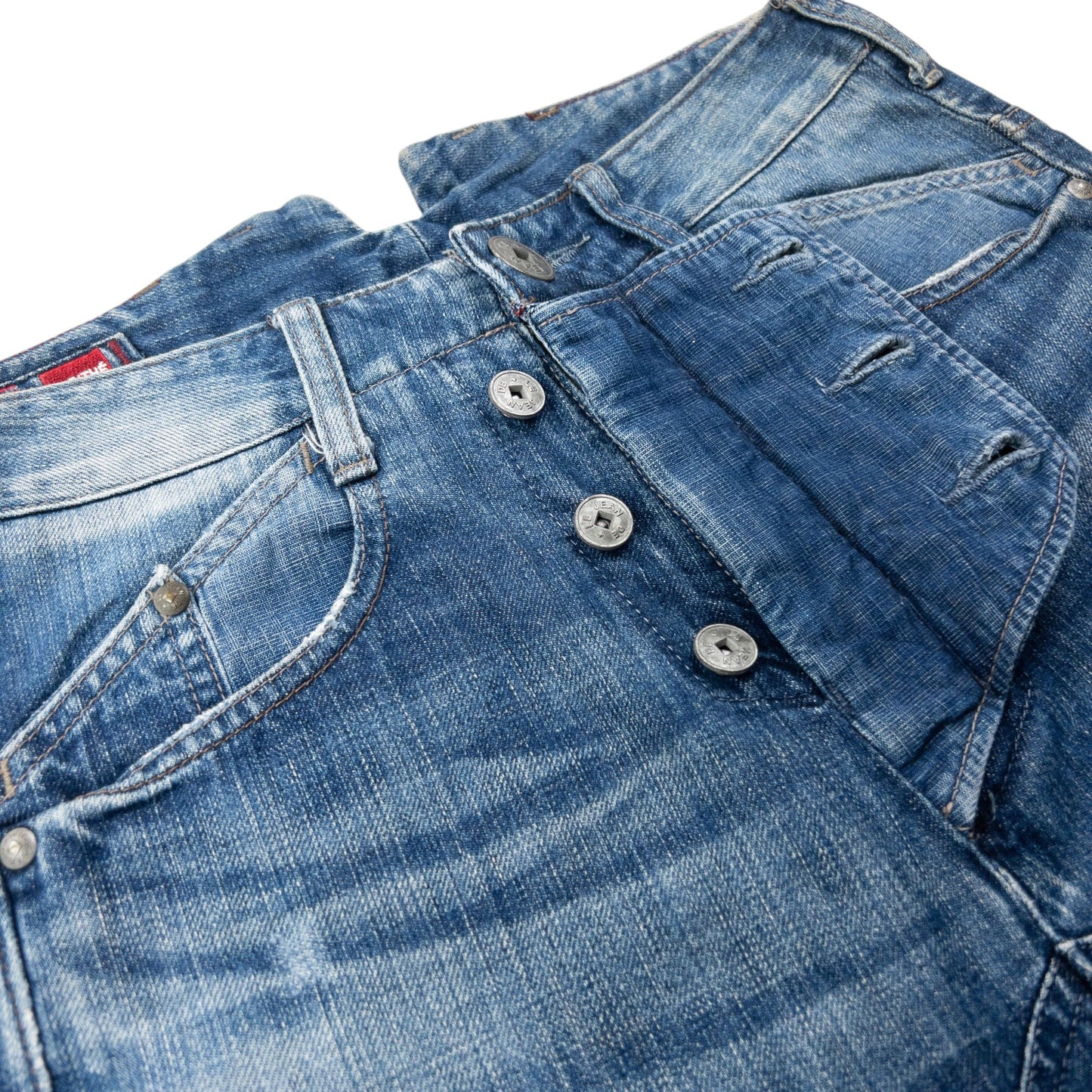 Vintage 2000s Marithe + Francois Girbaud Denim Jeans Size W30 | W30, Blue