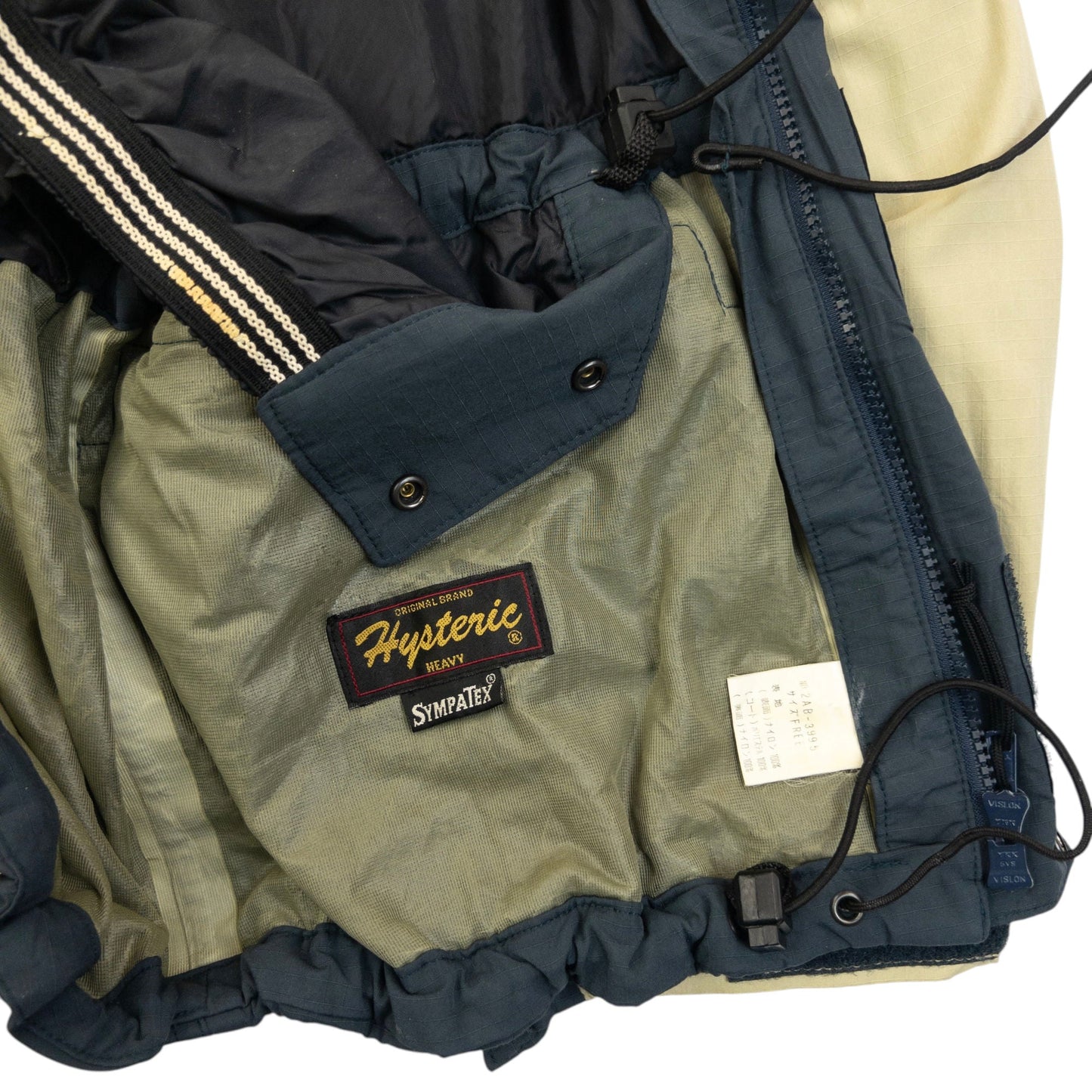 Vintage 90s Hysteric Glamour Sympatex Jacket Size M | Medium, Beige