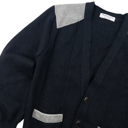 Vintage 80s Burberry Wool Cardigan Size S | Small, Multicoloured