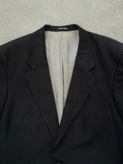 Christian Dior Monsieur 1980s single-breasted blazer in size L/XL, tailored fit with classic lapels and vintage style.