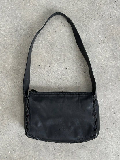 DKNY 2000s Leather Crossbody Bag