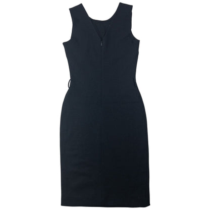 Vintage 2000s Gucci Sleeveless Wool Dress Womens Size XS | XS, Black