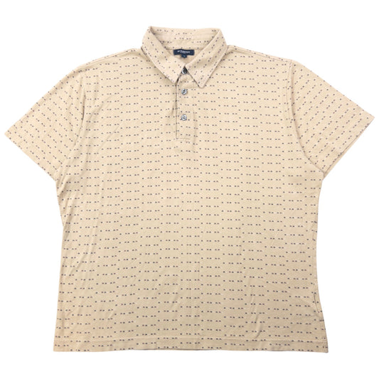 Vintage Burberry Monogram Polo Shirt Size S