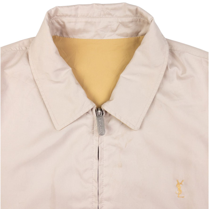 Vintage YSL Yves Saint Laurent Reversible Harrington Jacket Size M