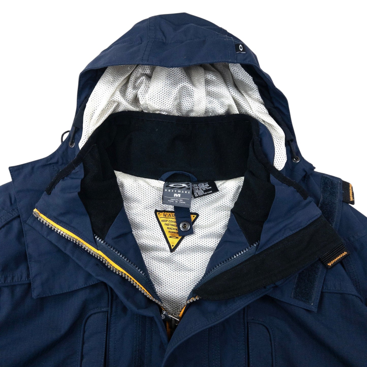 Vintage Oakley Zip Up Snowboarding Jacket Size XL