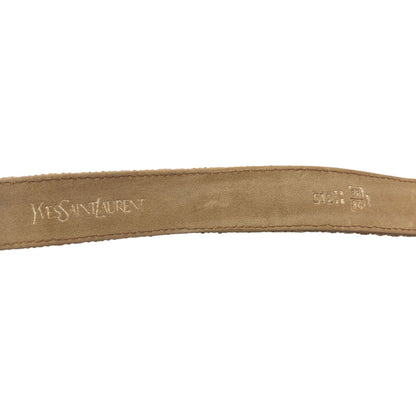 Vintage 90s YSL Yves Saint Laurent Woven Belt Size W30
