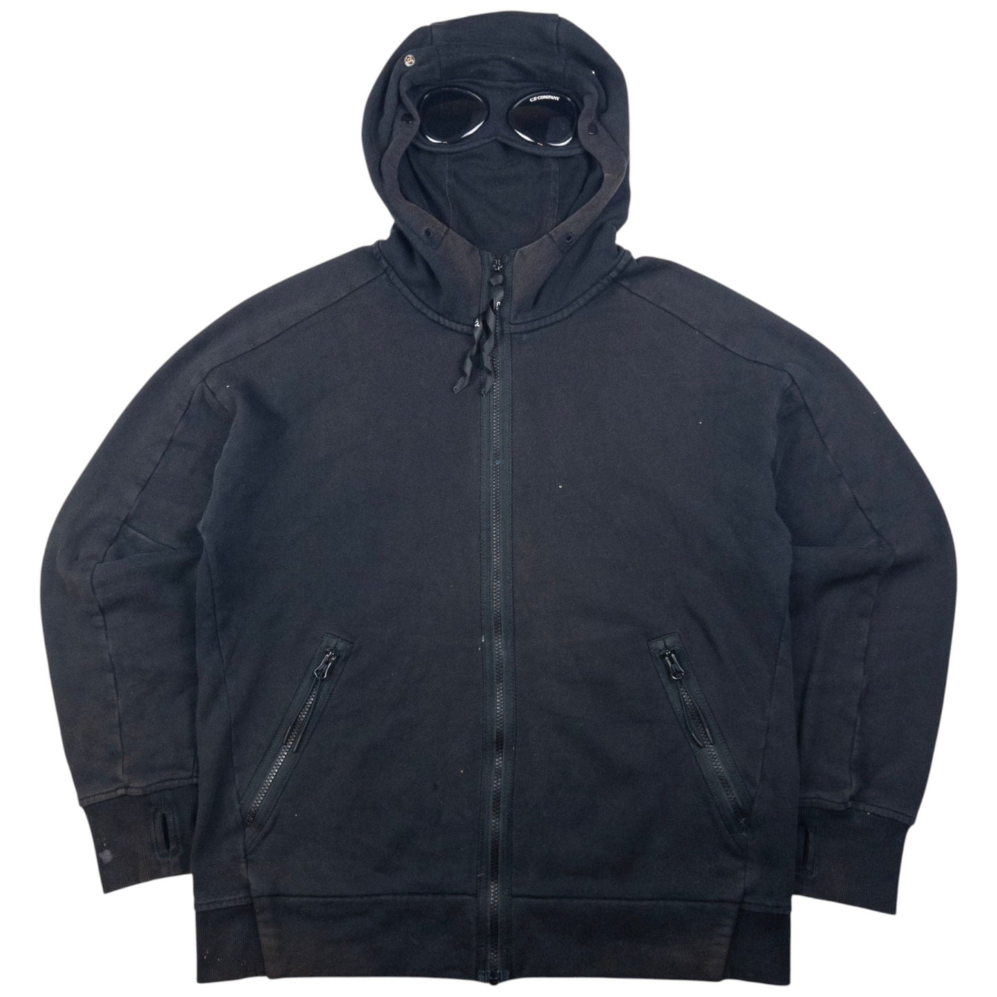 Vintage CP Company Goggle Hood Zip Up Hoodie Size M