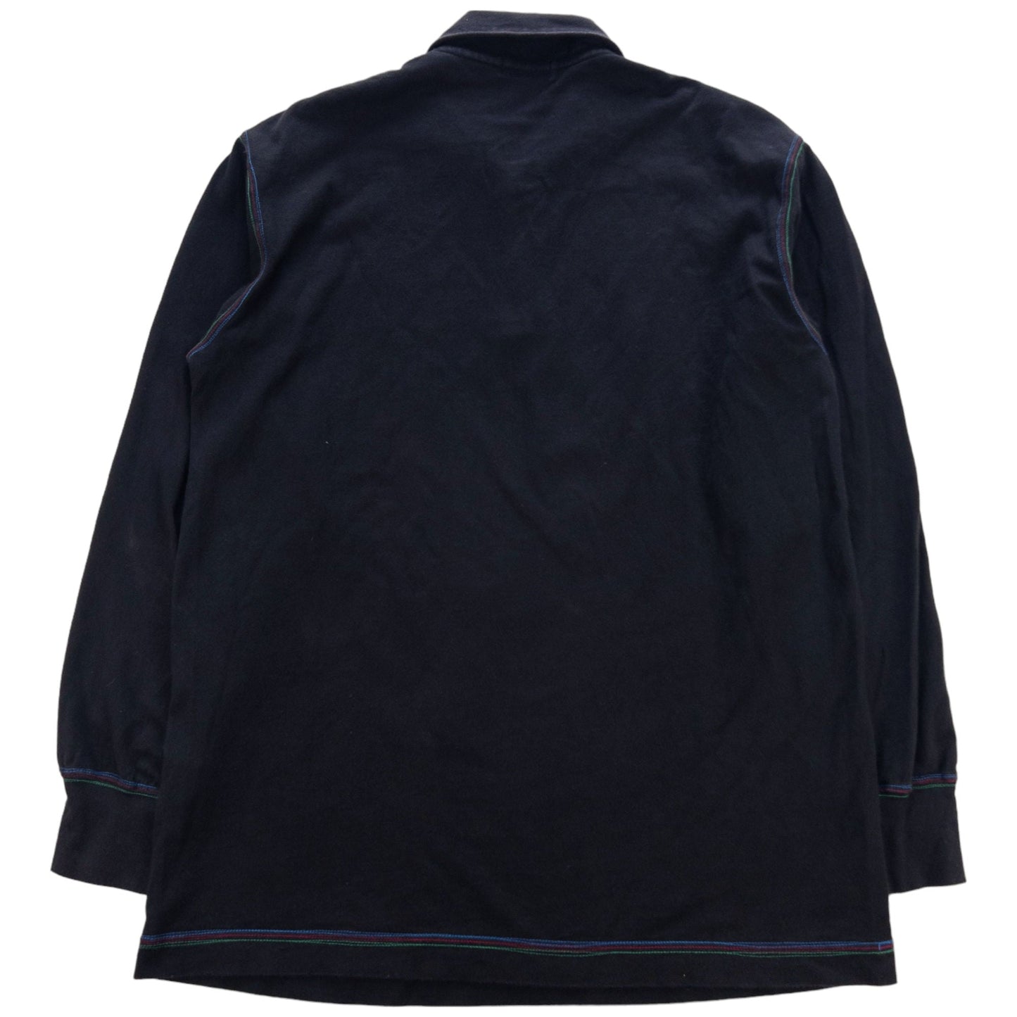 Vintage Comme Des Garcons HOMME PLUS Long Sleeve Polo Shirt Size S